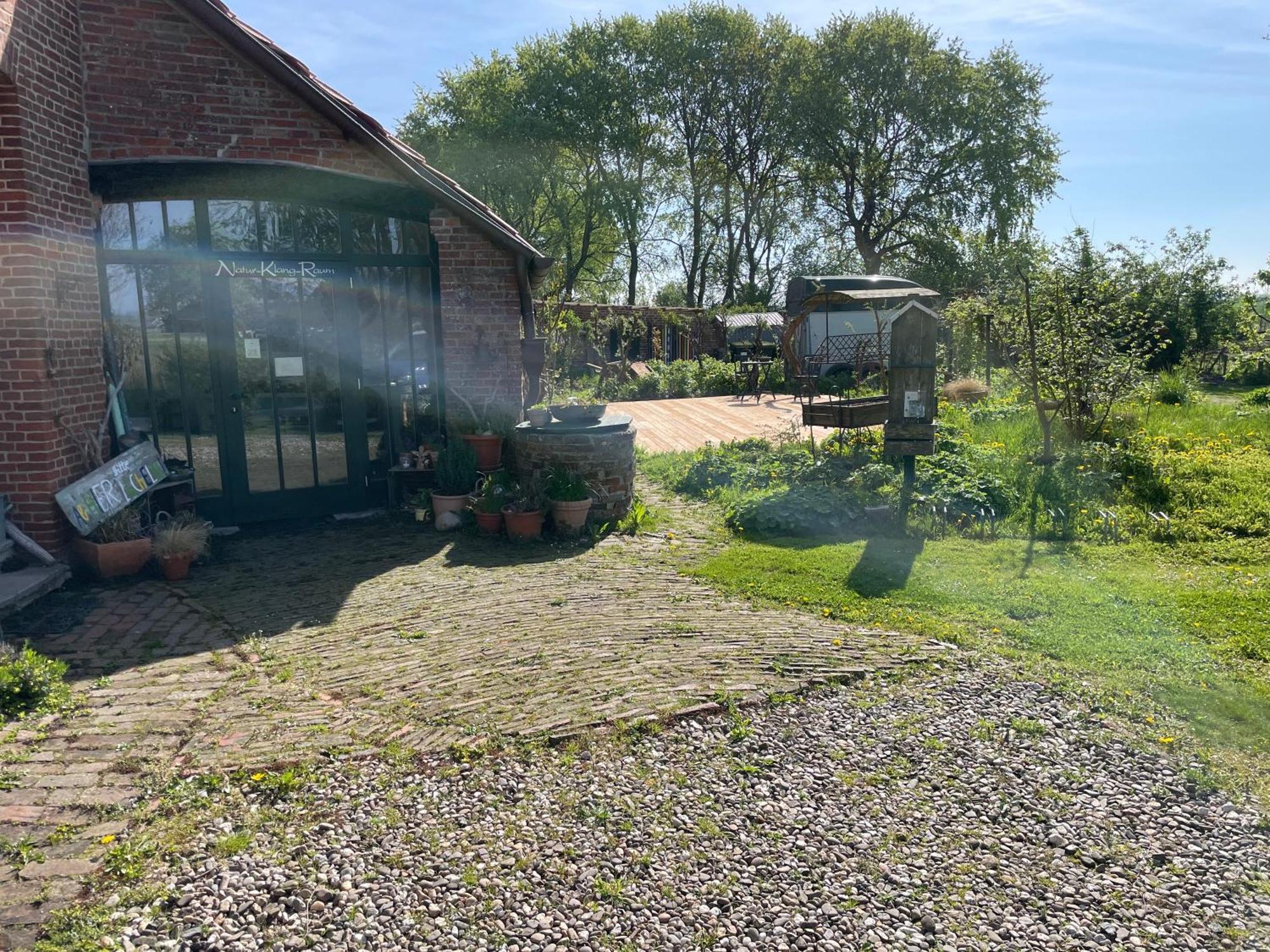 Ferienhof Spiegelhaus Krummhörn Esterno foto